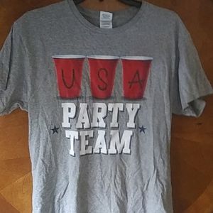 USA Party Team Solo Cup T Shirt